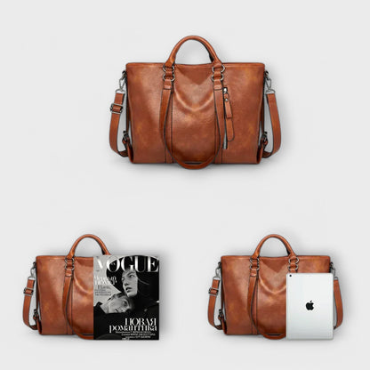 Elarova | Große Lederhandtasche
