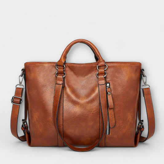 Norvielle Damen Lederhandtasche Groß - Norvielle