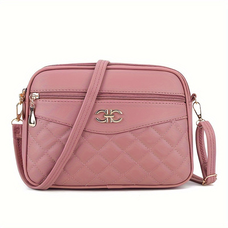 Elarova | Große Multicolor Schultertasche mit modernem Design
