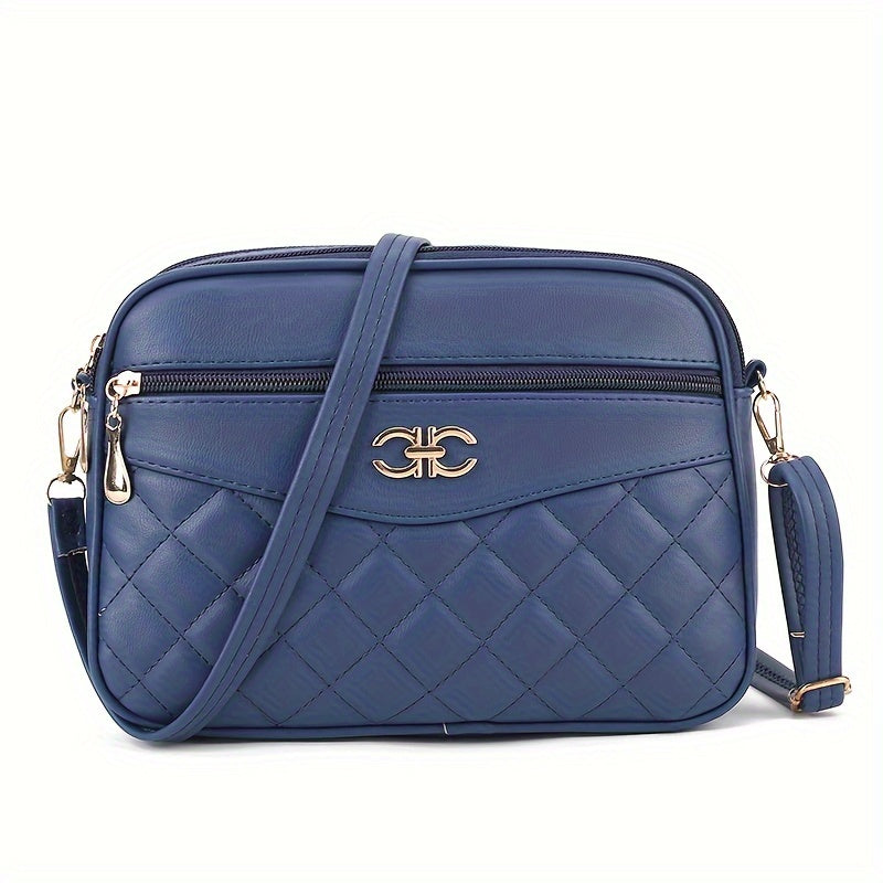 Elarova | Große Multicolor Schultertasche mit modernem Design