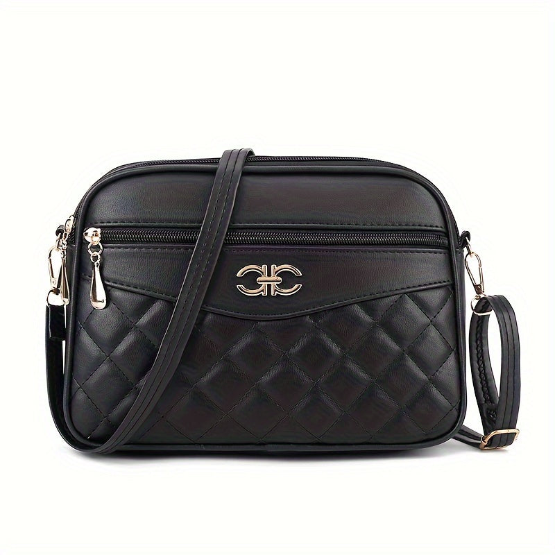 Elarova | Große Multicolor Schultertasche mit modernem Design