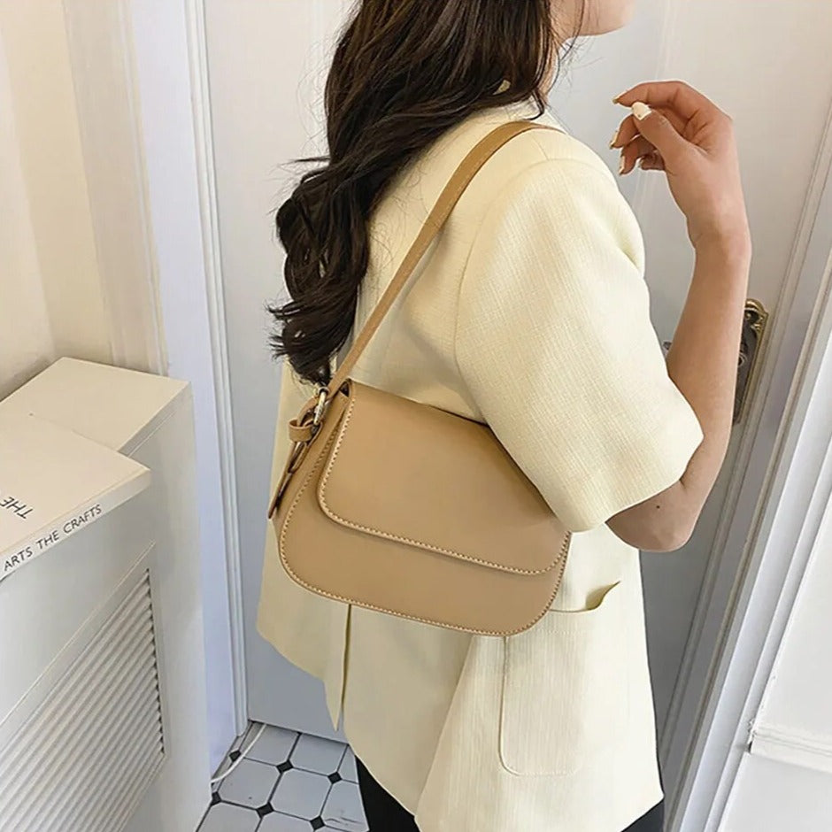 Elarova | Handgemachte Leder Schultertasche