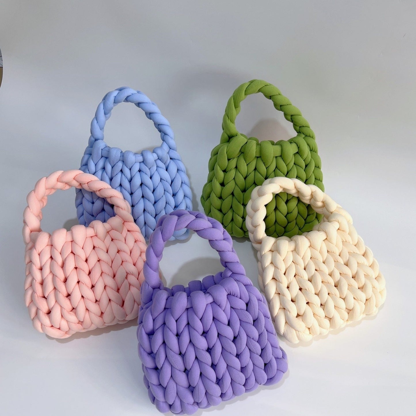 Norvielle Damen Handgewebte Schultertasche - Norvielle