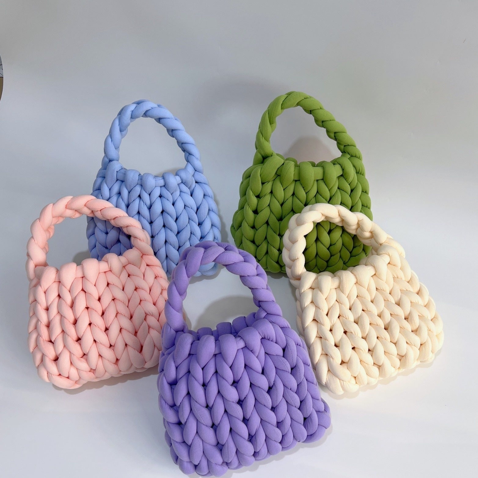 Norvielle Damen Handgewebte Schultertasche - Norvielle