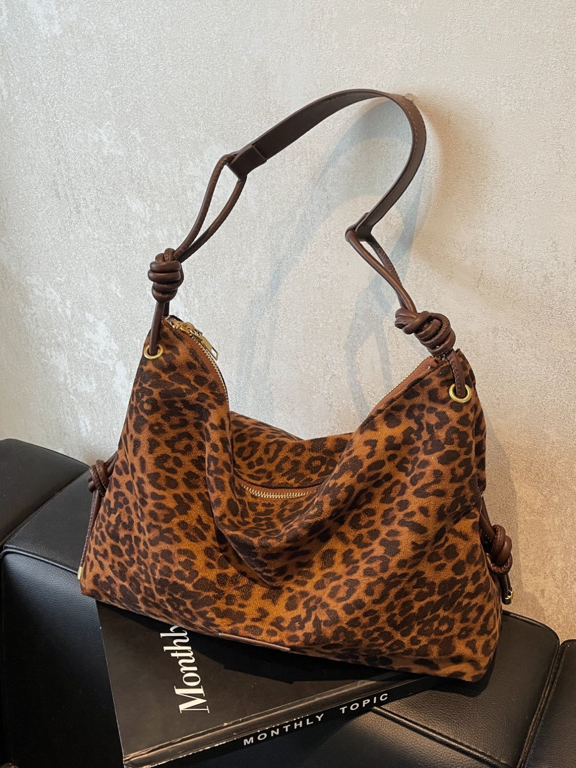Elarova | Handtasche Aus Wildleder