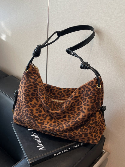 Elarova | Handtasche Aus Wildleder