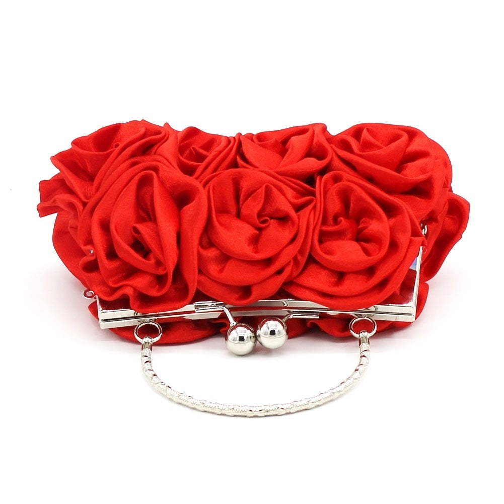 Elarova | Handtasche Mit Rosenmotiv Für Besondere Anlässe