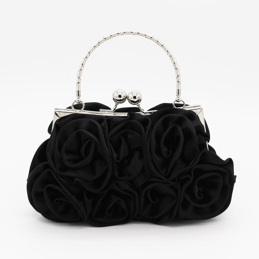 Elarova | Handtasche Mit Rosenmotiv Für Besondere Anlässe