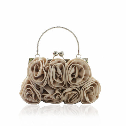 Elarova | Handtasche Mit Rosenmotiv Für Besondere Anlässe