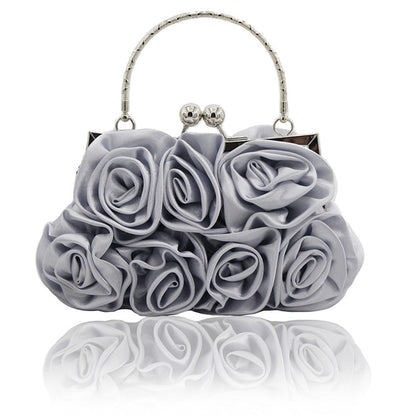Elarova | Handtasche Mit Rosenmotiv Für Besondere Anlässe