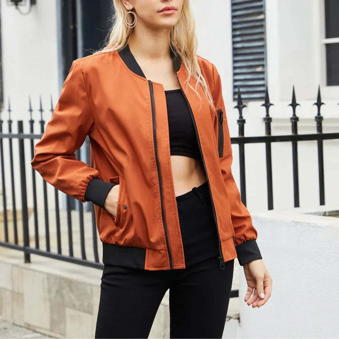 Elarova | Jacket | Lässige Bomberjacke Für Frauen