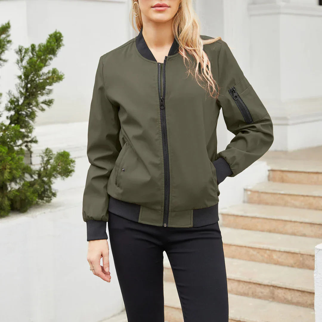 Elarova | Jacket | Lässige Bomberjacke Für Frauen