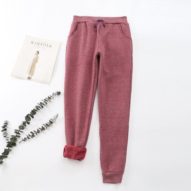 Elarova | Jogginghose mit Fleecefutter und Taschen