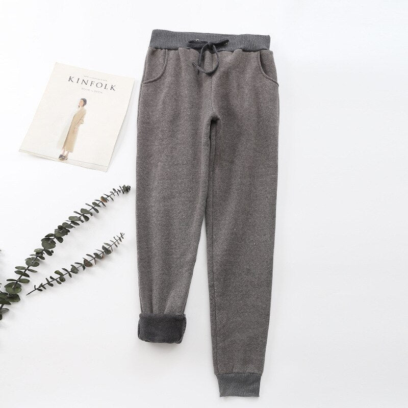 Elarova | Jogginghose mit Fleecefutter und Taschen