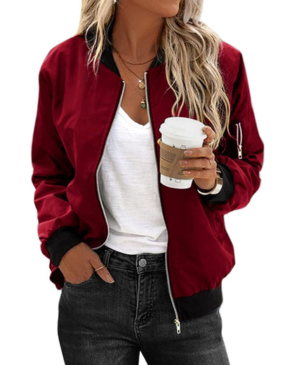 Elarova | Klassische Bomberjacke für Damen
