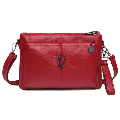 Elarova | Kleine Ledere Schultertasche Damen Hochwertige Lederverarbeitung