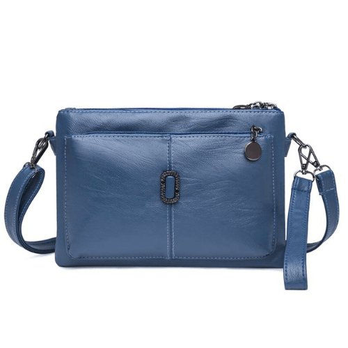 Elarova | Kleine Ledere Schultertasche Damen Hochwertige Lederverarbeitung