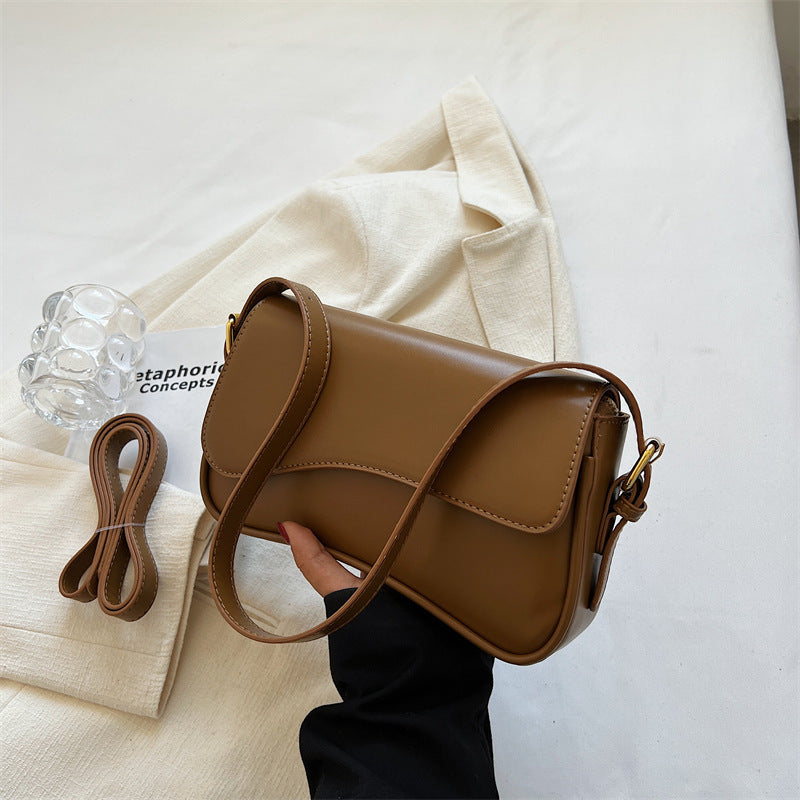 Elarova | Kompakte Damen Schultertasche