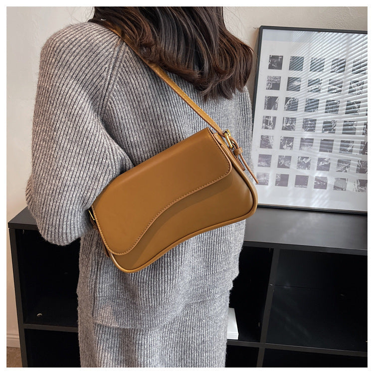Elarova | Kompakte Damen Schultertasche