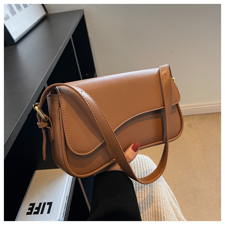 Elarova | Kompakte Damen Schultertasche