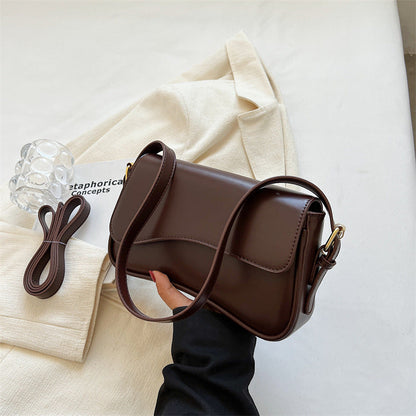 Elarova | Kompakte Damen Schultertasche