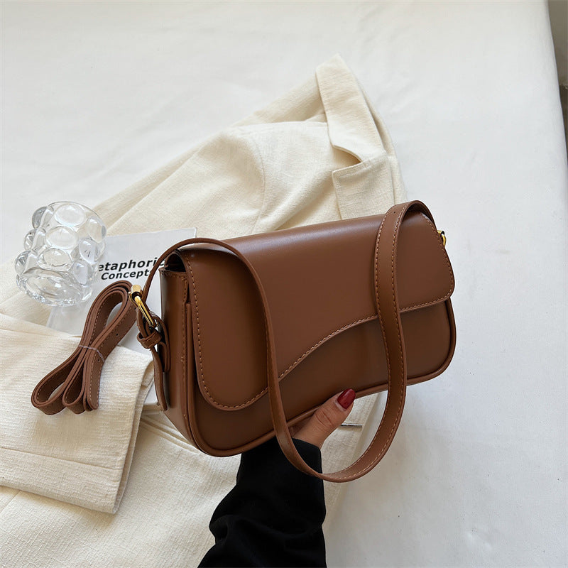 Elarova | Kompakte Damen Schultertasche