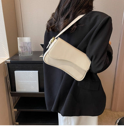 Elarova | Kompakte Damen Schultertasche