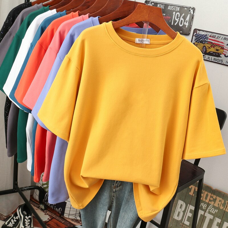 Elarova | Kuscheliges Baumwoll-Basic: Plus-Size T-Shirt für Damen