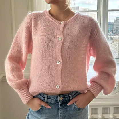 Elarova | Langarm Strickcardigan