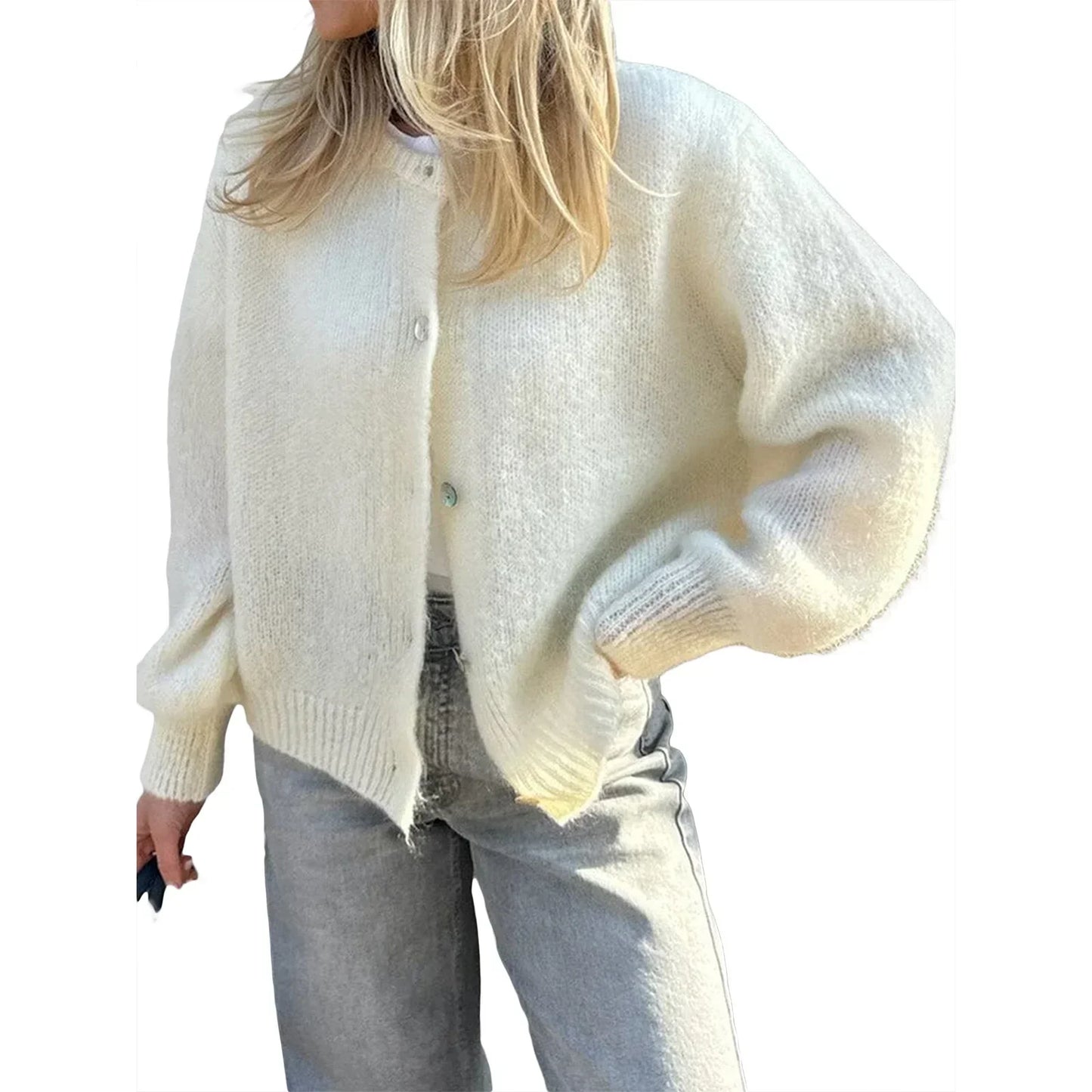Elarova | Langarm Strickcardigan