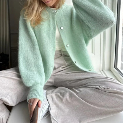 Elarova | Langarm Strickcardigan