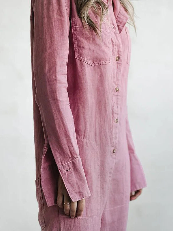 Elarova | Langärmliger Jumpsuit