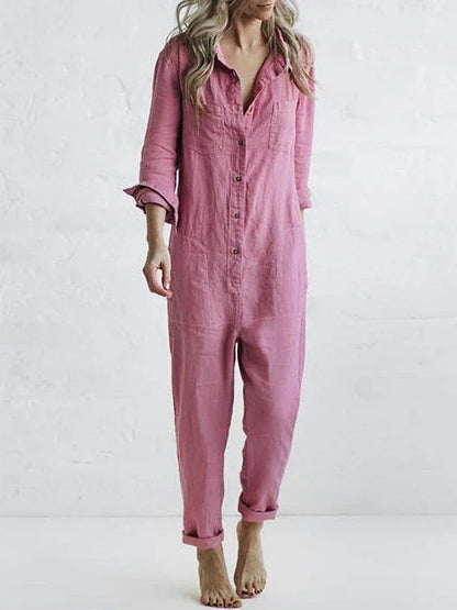 Elarova | Langärmliger Jumpsuit