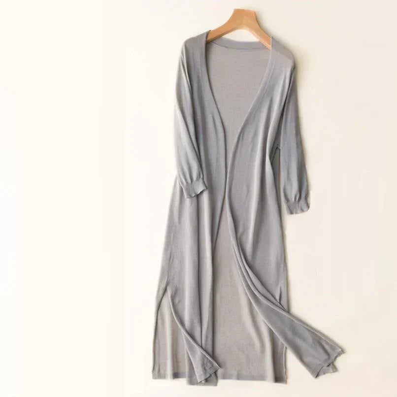Elarova | Lange Strickpulloverjacke