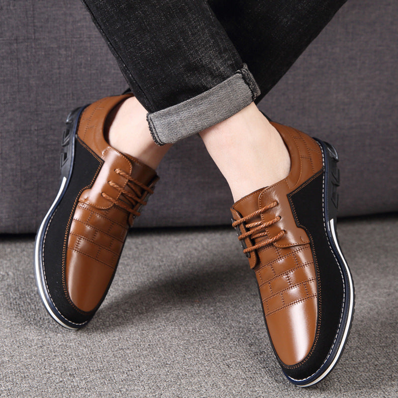 Elarova | Leder Orthopädische Herrenschuhe