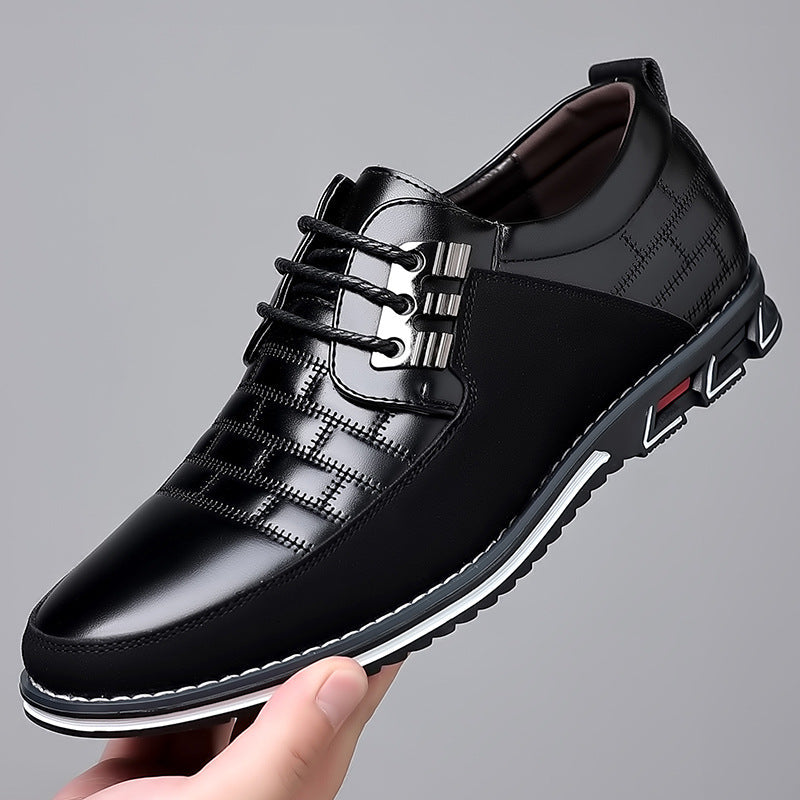 Elarova | Leder Orthopädische Herrenschuhe
