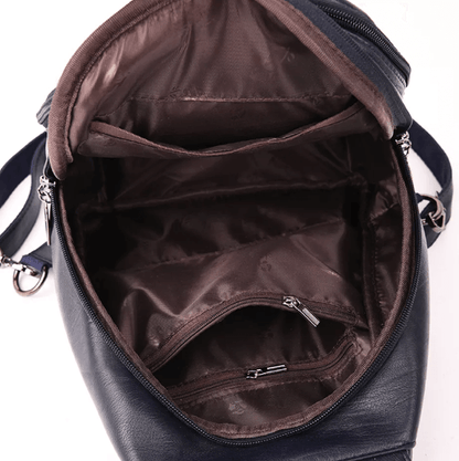 Elarova | Leder Rucksack Zeitlose Eleganz Und Praktische Funktionalität