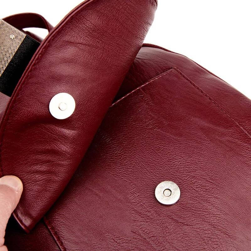 Elarova | Leder Rucksack Zeitlose Eleganz Und Praktische Funktionalität