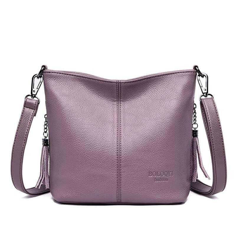 Elarova | Leder Schultertasche Organisiert Bleiben Mit Stil!