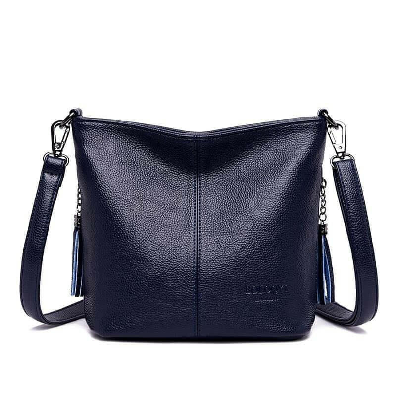 Elarova | Leder Schultertasche Organisiert Bleiben Mit Stil!