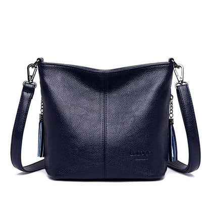 Elarova | Leder Schultertasche Organisiert Bleiben Mit Stil!