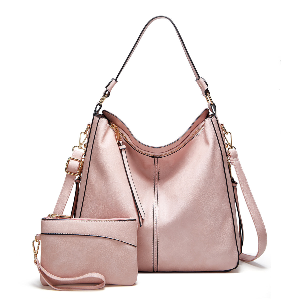 Elarova | Leder Tasche Mit Großer Kapazität Und Seitenfächern