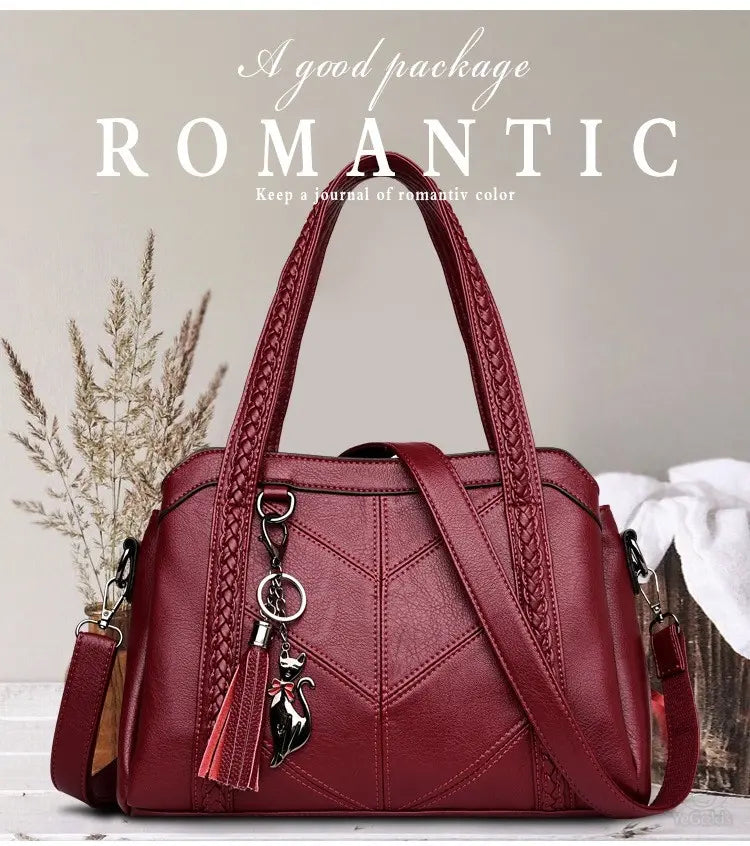 Elarova | Lederhandtasche Elegant Modisch