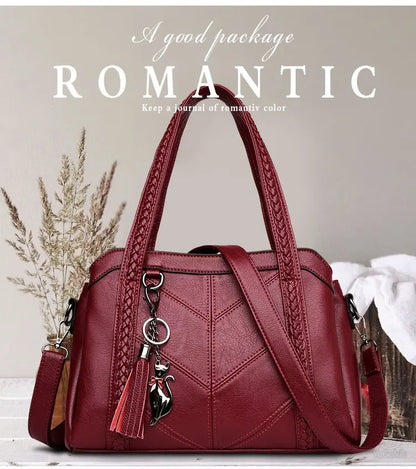 Elarova | Lederhandtasche Elegant Modisch