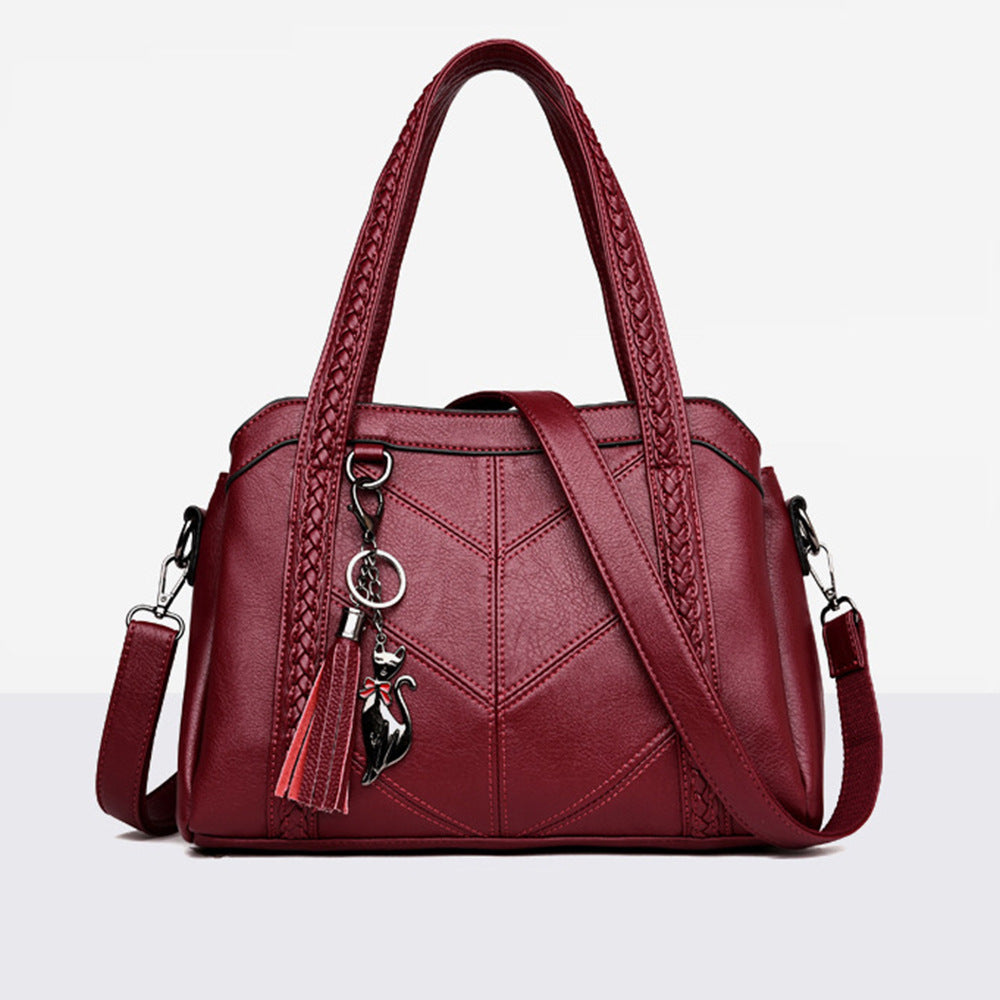 Elarova | Lederhandtasche Elegant Modisch