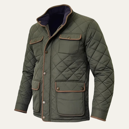 Norvielle Herren Leichte Steppjacke Rautenmuster - Norvielle