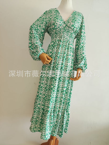 Elarova Locker Lang Strandkleid