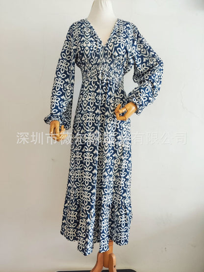 Elarova Locker Lang Strandkleid