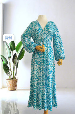 Elarova Locker Lang Strandkleid