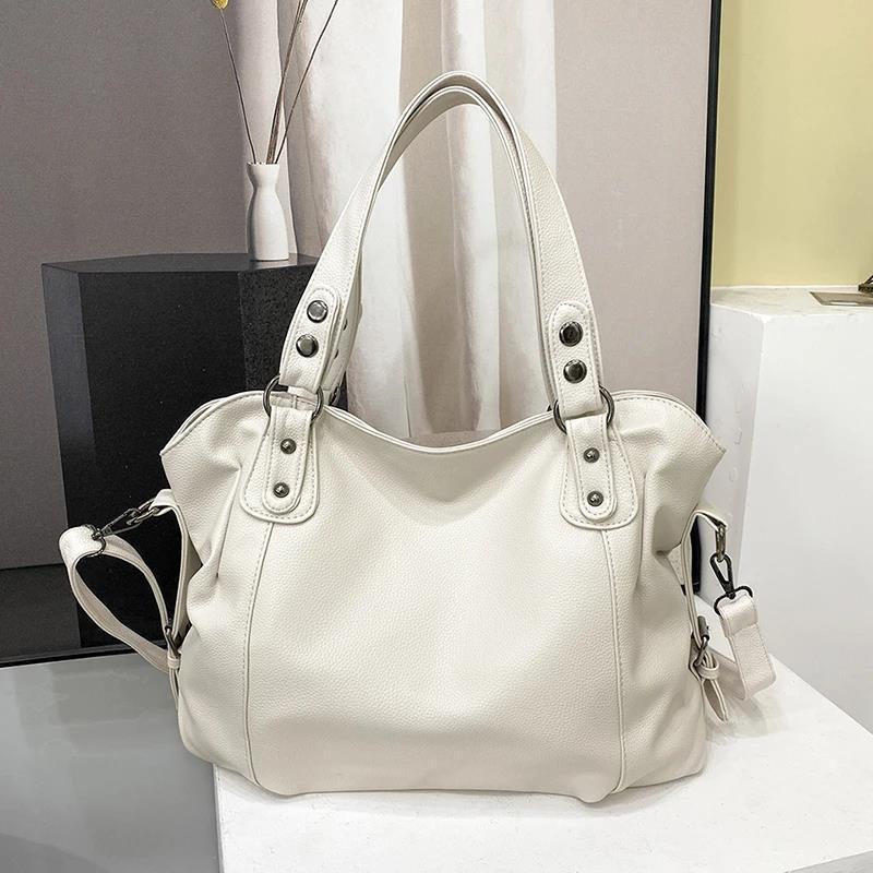 Elarova | Luxe Lederne Damen Schultertasche